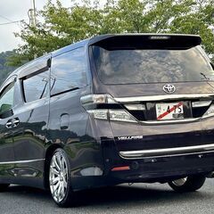 ヴェルファイア後期型2.4Z★本車検フルR8年9月迄★グレンツェンエアロ・ローダウンサス・20ichアルミ・社外グリル・フリップダウン・両側パワースライド…の画像