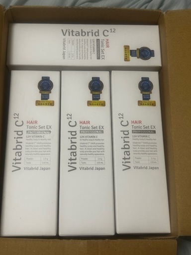 ビタブリッドcヘアーex4本あり