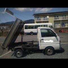 ミニキャブptoダンプ　荷台ステンレスの画像