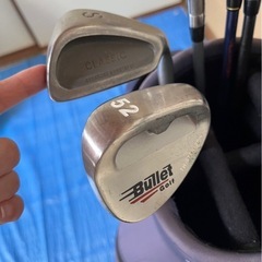 【初心者向け】ゴルフスタートセット10本 キャディバッグ付き の画像