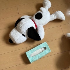 【引き渡し決定】スヌーピー　ぬいぐるみ2点セット　の画像