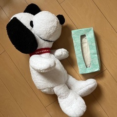 【引き渡し決定】スヌーピー　ぬいぐるみ2点セット　の画像
