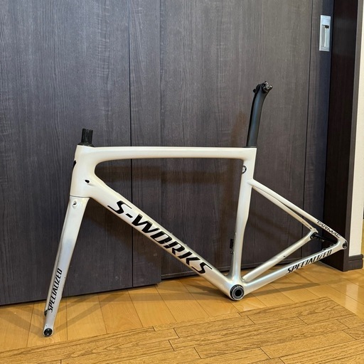 SPECIALIZED S-WORKS TARMAC SL6 DISC ホワイト カーボンフレーム 2019年 サイズ54 Di2仕様