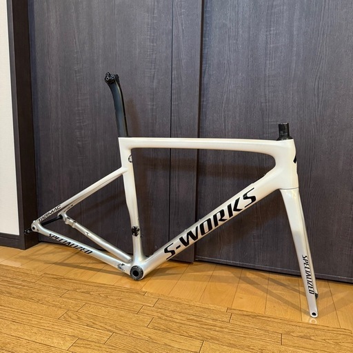 SPECIALIZED S-WORKS TARMAC SL6 DISC ホワイト カーボンフレーム 2019年 サイズ54 Di2仕様