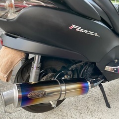 フォルツァZ mf08 後期 ABS マッドブラック エアロ 美品の画像