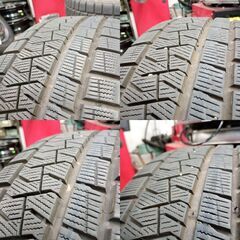組み換え作業可能 8部山 残り2本 195/65R15 ピレリ アイスアシンメトリコ プラス 2018年					の画像
