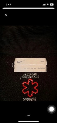 F.C.Real Bristol★F.C.R.B.★トラックジャケット★ジャージ★FCRB★ナイキ★NIKE FC Lサイズ　美品