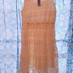 【美品】レースワンピ＆花柄襟レースワンピ２点セット