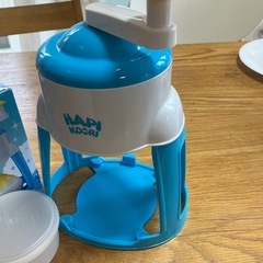 かき氷器　かき氷　アイスの画像