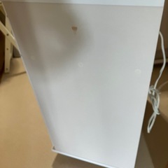 【引渡し決定】キャスター、コンセント付ごみ箱　キッチンカウンター　レンジ台の画像