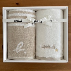 【新品未使用】agnes b. フェイスタオル