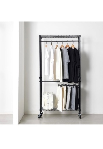 Amazonベーシックハンガーラック 4個セット