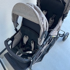 【美品】2人乗りベビーカーの画像