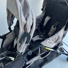 【美品】2人乗りベビーカーの画像