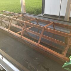 田植え枠　（木製木枠）　伝統農具の画像