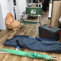 LOGOS ロゴス アウトドアセット キャンプ 釣り プール　中...