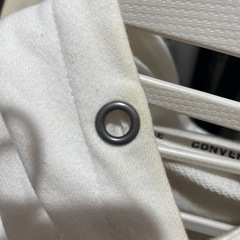 お話中 コンバース トレーナーの画像