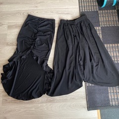 レディース スカート ワイドパンツ ガウチョ 中古 古着