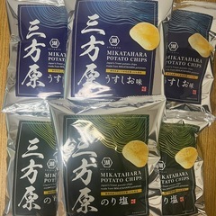 湖池屋　三方原ポテトチップス　うすしお&のりしお