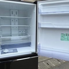 G-55　MITSUBISHI 3ドア冷蔵庫 自動製氷  330L 2020年製 MR-CX33E‐BR形の画像