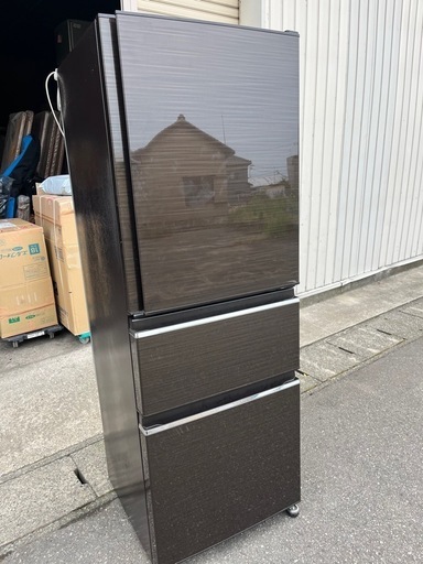 G-55　MITSUBISHI 3ドア冷蔵庫 自動製氷  330L 2020年製 MR-CX33E‐BR形