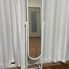 ★無料★全身鏡(キャスター付き)