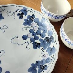 ３点セット 丸皿 中皿 ラウンドプレート スープカップ  まとめ売り　和風 洋服 キッチン雑貨 食器の画像