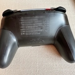 【新品】純正品　Nintendo Switch Pro コントローラー ブラックの画像