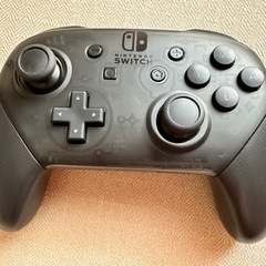 【新品】純正品　Nintendo Switch Pro コントローラー ブラックの画像