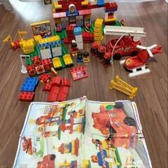 幼児ブロック 消防署 oxford  デュプロ互換の画像