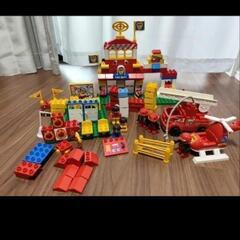 幼児ブロック 消防署 oxford  デュプロ互換