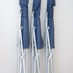 中古　ハイバックチェア3脚一括！ 小川(OGAWA)　ネイビーの画像