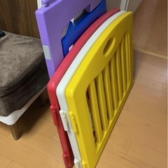 日本育児 ミュージカルキッズランド dx ベビーサークルの画像