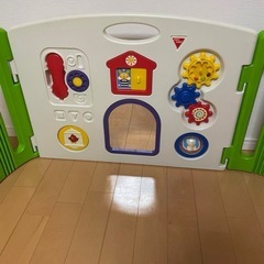 日本育児 ミュージカルキッズランド dx ベビーサークルの画像