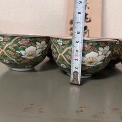 陶器 醍醐窯 茶碗 湯呑　5客セットの画像