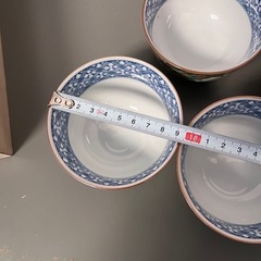 陶器 醍醐窯 茶碗 湯呑　5客セットの画像