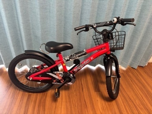 【美品】子供用　自転車 マウンテンバイク　18インチ