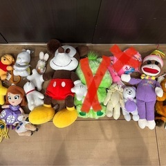 色々　ぬいぐるみ