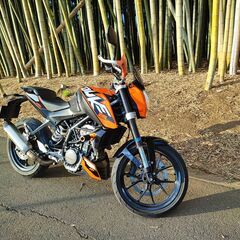 KTM DUKE200 自賠責R9.9迄 アクラポビッチフルエキ...