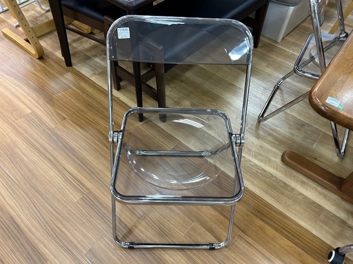 【トレファクイオンタウン上里店】折りたたみクリアチェア入荷しました！！