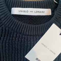 ※未使用品※ Uniqlo LEMAIRE コラボ　コットンニット セーター　サイズMの画像