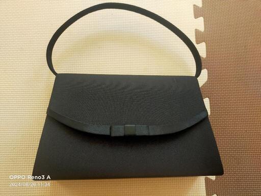 フォーマルバッグ　新品　ブラック