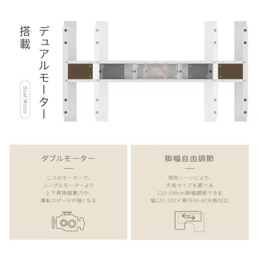 【最終値下げ?】定価92,400円　Flexispot E8 昇降デスク