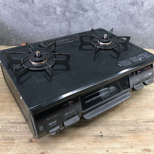 Rinnai リンナイ LPガス用 ガステーブル 2023年製 RT67JH 左強火力 グリル付き 24h菊DO