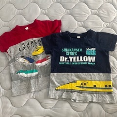 【美品】乗り物　Tシャツ　95の画像