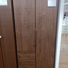 ★ジモティ割あり★  ワードロープ ブラウン H178×D60×...