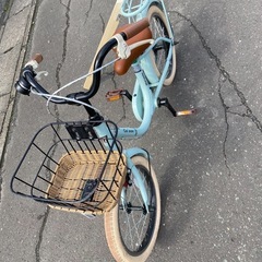 コロネ　CORONE ジュニア自転車　補助輪付き自転車　子ども用　16インチ　水色　　男の子　女の子　