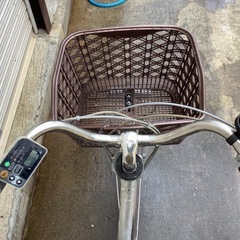 パナソニック最新機種電動アシスト自転車viviDX26インチホワイトボディー Panasonicの電動アシスト自転車 ビビ・DXのホワイトが入荷いたし