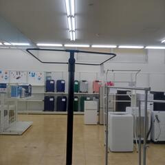 お値下げしました！★ジモティ割あり★  ハンガーラック 黒 H173×D48×W173 クリーニング済み OJ5350の画像