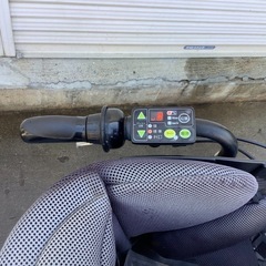 457  ブリヂストン新機種電動アシスト自転車angelino20インチブルーアルミボディの画像